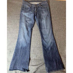 Citizen Of Humanity Jeans Womens Size 29 Dark Blue Denim Bootcut Style 002-001